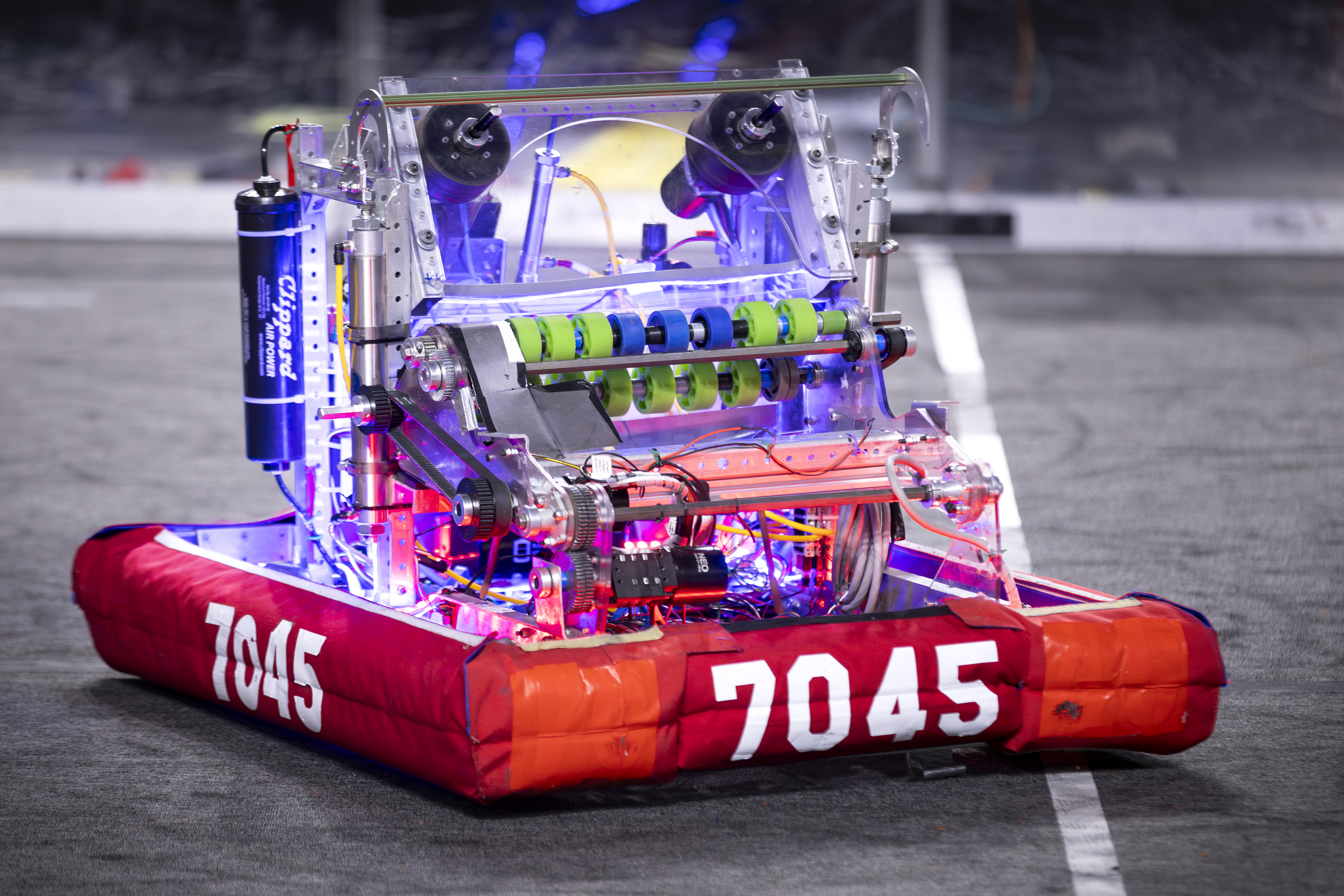 FRC 7045 Team Working